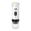 Muvip Xpresscup Cafetera Portatil - Compatible con Cafe Molido y Capsulas DG y NS - Presion de 20 Bares - Modo Caliente y Frio - Color Blanco