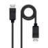 Nanocable Cable Displayport 1.4 CCS DP/M-DP/M - Longitud 2m - Color Negro
