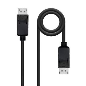 Nanocable Cable Displayport 1.4 CCS DP/M-DP/M - Longitud 2m - Color Negro