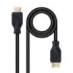 Nanocable Cable HDMI 2.1 CCS A/M-A/M - Longitud 1m - Color Negro