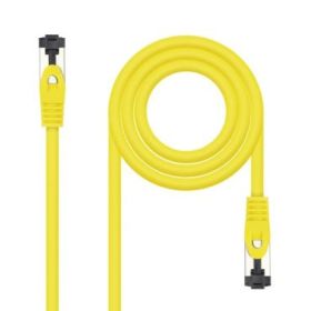 Nanocable Cable Red Latiguillo Cat.8.1 2Ghz LSZH SSTP AWG26 - Longitud 0.25m - Color Amarillo