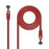 Nanocable Cable Red Latiguillo Cat.8.1 2Ghz LSZH SSTP AWG26 - Longitud 0.30m - Color Rojo