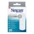 Nexcare Universal Soft Touch Pack de 20 Apositos para Heridas - 25x72mm - Transpirable - Tacto Agradable - Color Blanco