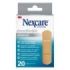 Nexcare Universal Breathable Pack de 20 Apositos para Heridas - 19x72mm - Transpirable - Resistente al Agua - Color Piel
