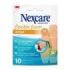 Nexcare Active Flexible Foam Pack de 10 Apositos Surtidos - Transpirable - Resistente al Agua - Color Piel