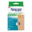 Nexcare Ultra Stretch Maxi Pack de 5 Apositos para Heridas - 50x101mm - Elastico - Transpirable - Color Piel