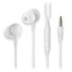 NGS CROSS DRIFT Auriculares Intraurales con Microfono - Jack 3.5mm - Boton Multifuncion - Color Blanco