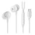 NGS CROSS STEP Auriculares Intraurales con Microfono - USB-C - Boton Multifuncion - Color Blanco