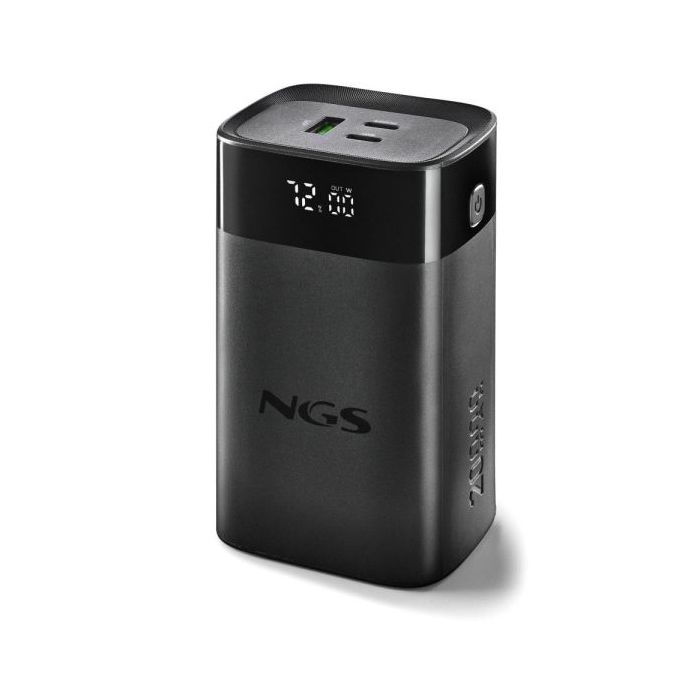 NGS TWIX20 Powerbank 20000mAH 65W PD y QC - USB-A, USB-C - Color Negro