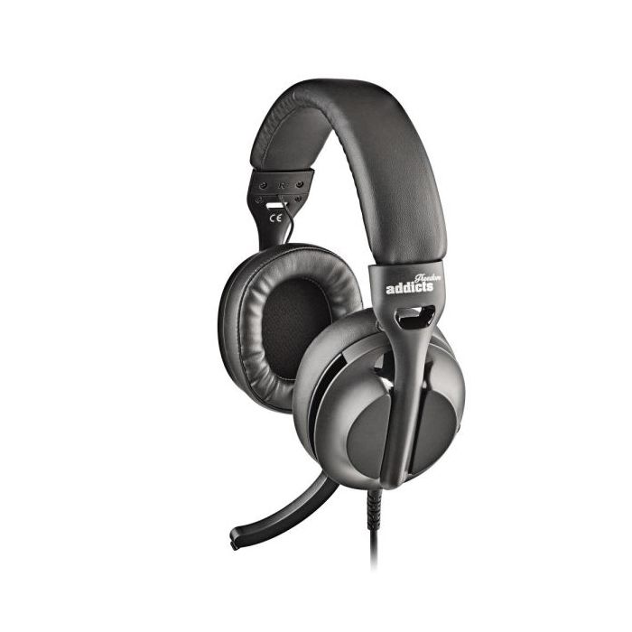 NGS VOX805-C Auriculares USB-C con Microfono - Microfono Regulable y Plegable - Tecnologia de Filtrado de Ruidos - Almohadillas y Diadema Acolchadas - Control en Cable - Cable de 2m - Color Negro