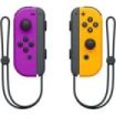 Nintendo Set de 2 Mandos Joy-Con Izquierdo/Derecho para Nintendo Switch - Autonomia hasta 20h - Vibracion HD - Sensor de Movimiento y Acelerometro - Boton de Captura - Sensor NFC para Amiibo - Camara Infrarroja - Color Morado y Naranja Neon