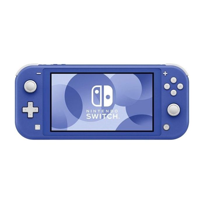 Nintendo Consola Portatil Nintendo Switch Lite - Procesador Tegra Nvidia - NFC - Multijugador - Pantalla Tactil LCD de 5.5" - Bateria 3570mAh - Controles Integrados - MicroSD - Color Azul