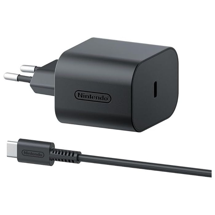 Nintendo Adaptador de Corriente Nintendo Switch 2 - Longitud de Cable 1.5m