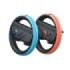 Nintendo Pack de 2 Volantes para Joy-Con 2 - Conexion Magnetica Segura - Mejor Agarre - Inmersion en Juegos de Carreras - No Incluye Mandos - Color Negro con Rojo y Azul