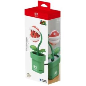 Nintendo Piranha Plant Camara Web para Consola Nintendo Switch 2 - Conexion USB-C - Gran Angular - Lente Ajustable - Obturador de Privacidad - Reconocimiento Facial Automatico - Color Verde