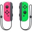 Nintendo Set de 2 Mandos Joy-Con Izquierdo/Derecho para Nintendo Switch - Autonomia hasta 20h - Vibracion HD - Sensor de Movimiento y Acelerometro - Boton de Captura - Sensor NFC para Amiibo - Camara Infrarroja - Color Rosa y Verde Neon