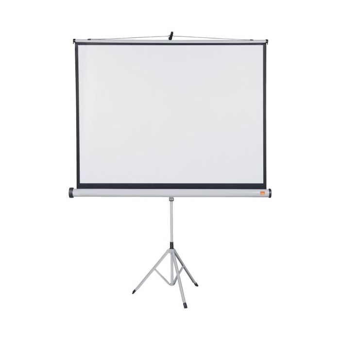 Nobo Pantalla Proyeccion con Tripode 1500x1138mm - Superficie Blanca Mate - Color Blanco