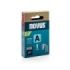 Novus A Tipo 53 Caja de 1800 Grapas 53/8 Galvanizadas - Patilla de 8mm