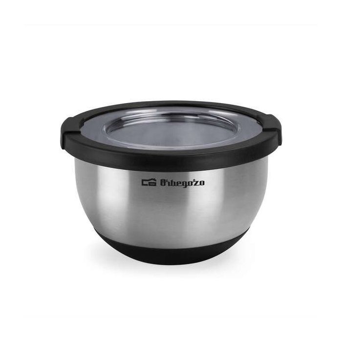 Orbegozo BOL de Acero Inoxidable BOA 1500 - Serie BOA - Duradero y Seguro - Capacidad 1.5L - Base Antideslizante - Libre de BPA - Apto para Lavavajillas