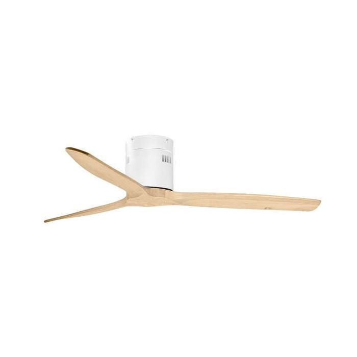 Orbegozo CF 112132 Ventilador de Techo Moderno - Potente Motor DC de Bajo Consumo - 6 Velocidades - Mando a Distancia - Sistema Reversible - Estetica de Madera Natural