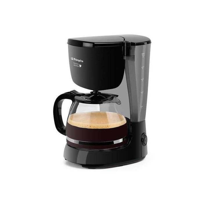 Orbegozo CG 4061 Cafetera de Goteo Ideal para Tertulias - Capacidad para 12 Tazas - Filtro Permanente - Jarra de Cristal - Apagado Automatico - Proteccion Anti Goteo - Placa Antiadherente