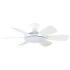 Orbegozo CP 117105 Ventilador de Techo Moderno - Potente Motor DC de Bajo Consumo - Luz LED Ajustable - Funcion Reversible para Invierno y Verano - Mando a Distancia - Temporizador Programable