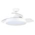 Orbegozo CP 119105 Ventilador de Techo Elegance - Potente Motor DC - Aspas Retractiles - Luz LED con 3 Temperaturas - Mando a Distancia - Sistema de Ventilacion Reversible