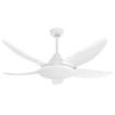 Orbegozo Breeze Ventilador de Techo Inteligente - Motor DC de Bajo Consumo - 6 Velocidades - Silencioso - Modo Reversible - Temporizador Programable - Luz LED de Tres Tonos - Mando a Distancia