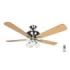 Orbegozo CP 68132 Ventilador de Techo con Sistema Reversible - Refresca en Verano y Calienta en Invierno - Silencioso y con 3 Velocidades