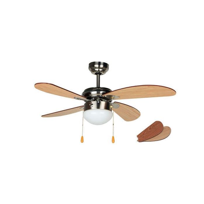 Orbegozo CP 70095 Ventilador de Techo - Aire Renovado y Limpio - Iluminacion Incorporada - 3 Niveles de Potencia - Versatil y Eficiente