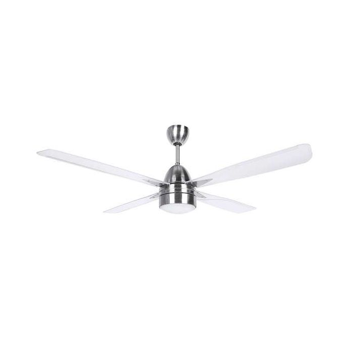 Orbegozo CP 71132 Ventilador de Techo Inoxidable - Potente y Decorativo - Sistema de Ventilacion Reversible - 3 Velocidades - Mando a Distancia