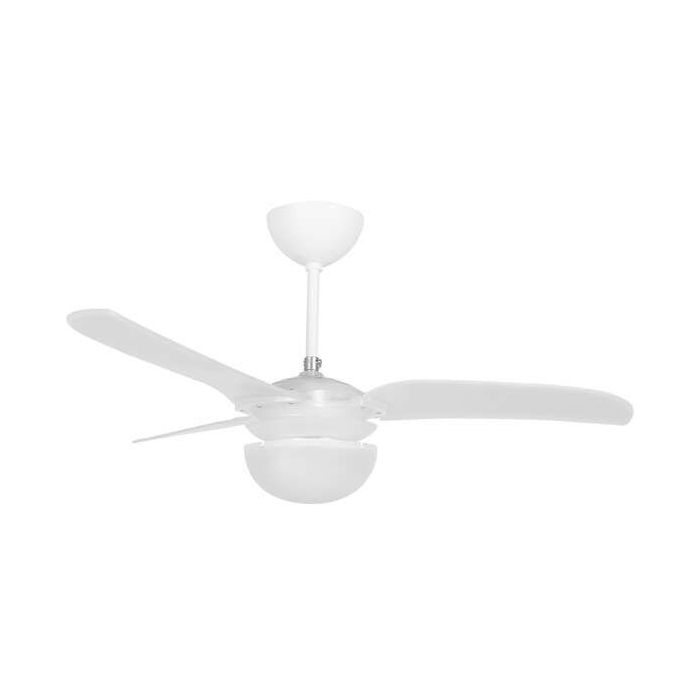 Orbegozo CP 75120 Ventilador de Techo Elegante y Funcional - Ideal para Espacios Pequeños - Silencioso - 3 Velocidades - Mando a Distancia - Potente y Eficiente