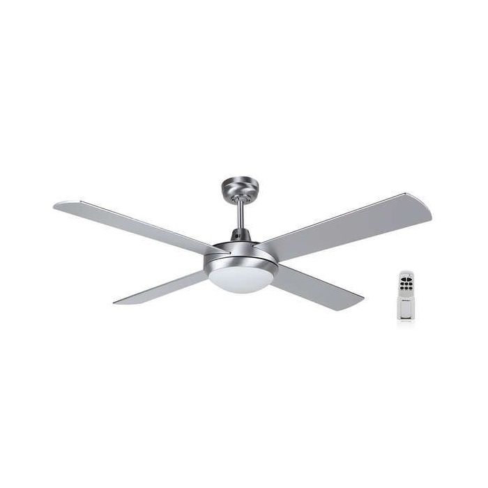 Orbegozo CP 77132 Ventilador de Techo Plateado - Silencioso y Eficiente - Mando a Distancia - Ahorro Energetico - Elegancia y Confort