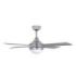Orbegozo CPW 02120 Ventilador de Techo Acero Inoxidable - Bajo Consumo Energetico - Sistema de Ventilacion Reversible - Control Remoto y App - Elemento Decorativo - Ambiente Confortable
