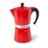 Orbegozo KFR 1240 Cafetera de Aluminio - Prepara 12 Tazas de Cafe en Minutos - Compatible con Diferentes Tipos de Cocinas - Mango Ergonomico y Valvula de Seguridad - Facil de Limpiar y Mantener