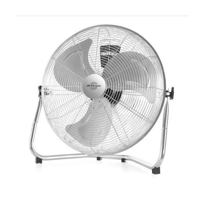 Orbegozo PW 0851 Ventilador Industrial - Potente Ventilador Industrial con 3 Velocidades y Seguridad Antivuelco - Asa de Transporte y Recogecables para Mayor Comodidad