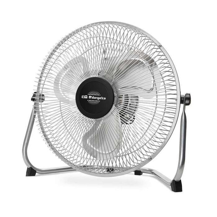 Orbegozo PW 1230 Ventilador Industrial Potente y Seguro - 3 Velocidades de Ventilacion - Motor Eficiente y Bajo Consumo - Rejilla de Proteccion - Asa de Transporte - Base Estable