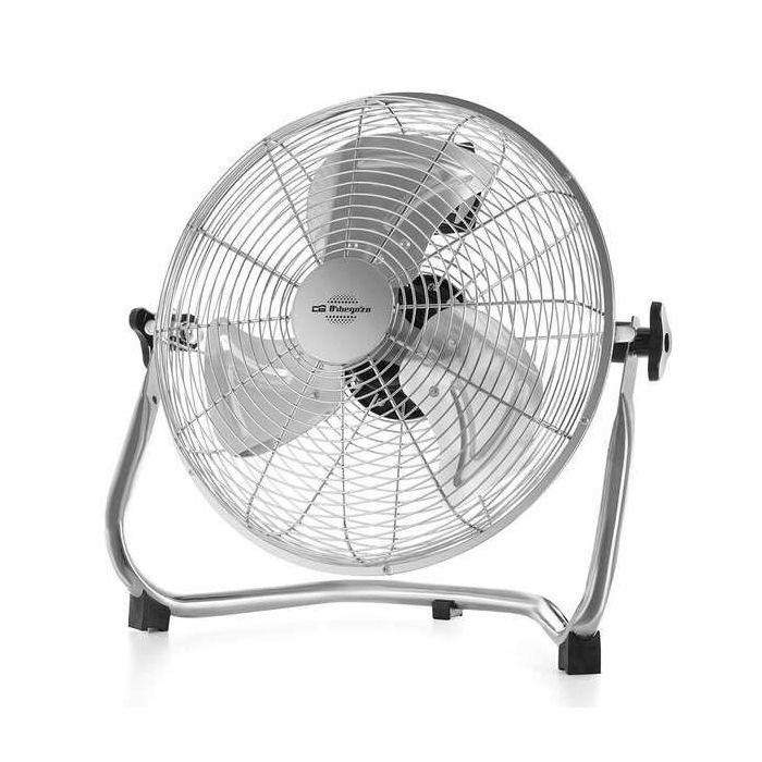 Orbegozo PW 1332 Ventilador Industrial - Potente y Seguro - Aspas de 30cm - 3 Velocidades - Sistema Antivuelco - Asa de Transporte - Cabezal Orientable