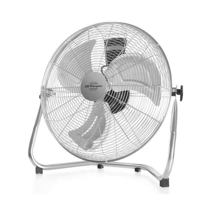 Orbegozo Ventilador Industrial - Potente y Seguro - Aspas de 45cm - 3 Velocidades - Antivuelco - Facil de Transportar