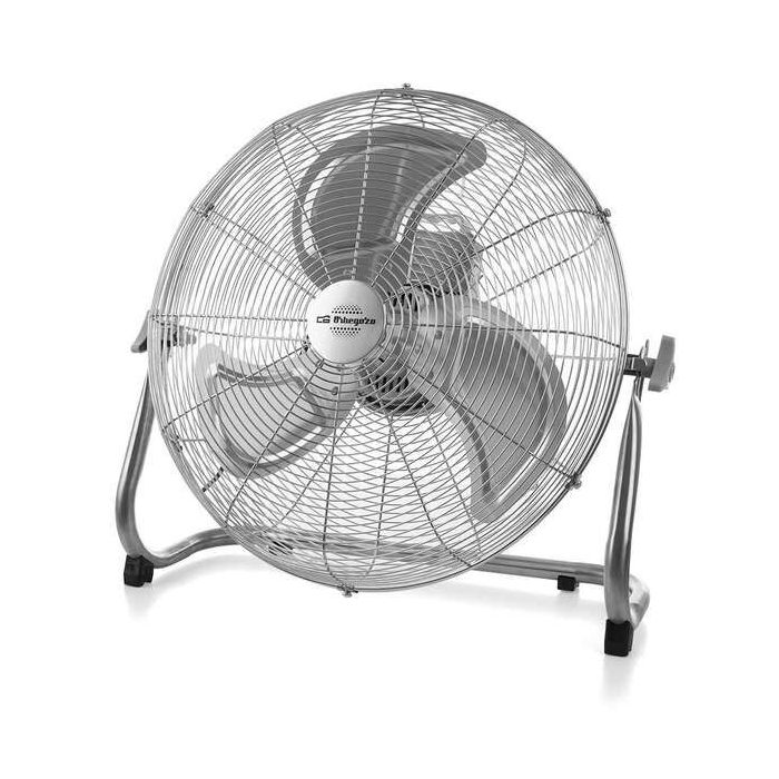 Orbegozo PW 1445 Ventilador Industrial - Potente Ventilador Industrial con 6 Velocidades y Modo Silencioso - Aspas de 45cm para Gran Caudal de Aire - Base Estable y Rejilla de Seguridad - Practico y Funcional