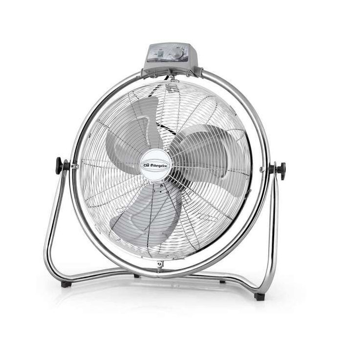 Orbegozo Ventilador Industrial Oscilante Potente y Seguro - 45W de Potencia - 3 Velocidades - Asa de Transporte - Rejilla de Proteccion - Cabezal Oscilante