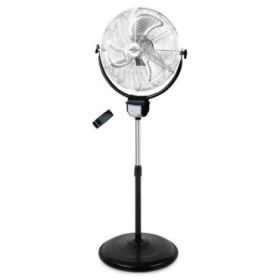 Orbegozo PWS 3050 Ventilador Industrial Oscilante 2 en 1 - Aspas de 50cm - 3 Velocidades - Mando a Distancia - Temporizador 3.5 H - Cabezal Inclinable - Potencia 120 W