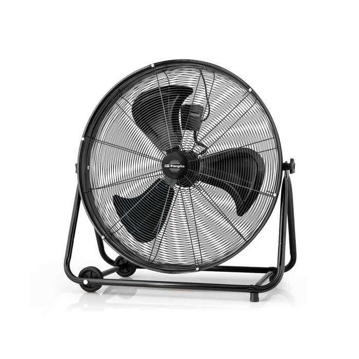 Orbegozo PWT 3075 Ventilador Industrial Profesional - Aspas de 75cm - 3 Velocidades - Potencia 200W - Ruedas para Facil Transporte