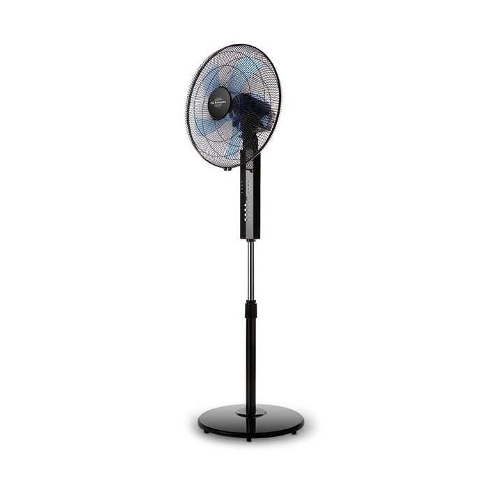 Orbegozo SF 0244 Ventilador de Pie - Potente Motor de 55W - 3 Velocidades de Ventilacion - Temporizador Programable hasta 7.5h - Mando a Distancia - Silencioso