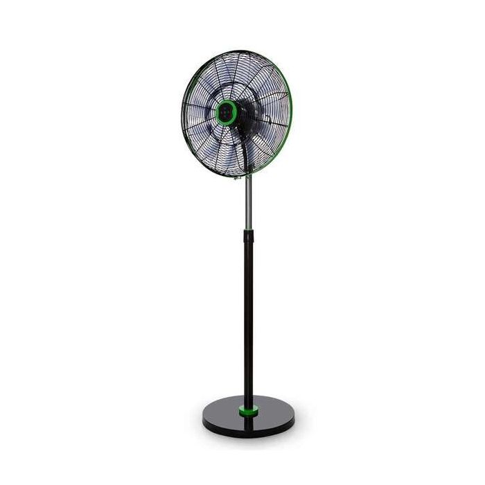 Orbegozo SF 0248 Ventilador de Pie Silencioso - Motor DC de Cobre Brushless - 18 Aspas - 11 Velocidades - Temporizador de 9h - Mando a Distancia