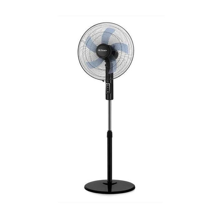 Orbegozo SF 1140 Ventilador de Pie - Potente Rendimiento con 3 Velocidades de Ventilacion - Cabezal Oscilante Multiorientable - Seguro y Silencioso