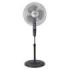 Orbegozo SF 3347 Ventilador de Pie Potente y Eficiente - Amplia Superficie de Ventilacion - Cabezal Multiorientable - Temporizador de 2h - Facil Manipulacion - Base Redonda Estable