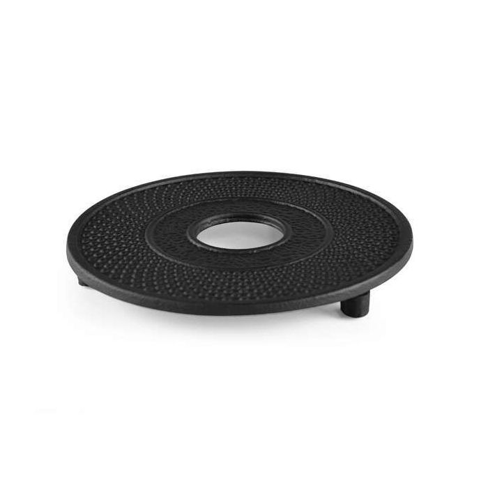 Orbegozo Tetera Tetsubin Soporte - Soporte de Hierro Fundido para Teteras Tetsubin - Diseño Tradicional Japones - Protege Superficies del Calor