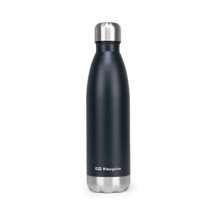 Orbegozo TRL 1010 Botella Termo - Conserva Liquidos Frios y Calientes por Horas - Acero Inoxidable - Tapon Hermetico - Libre de BPA - Capacidad 1000ml