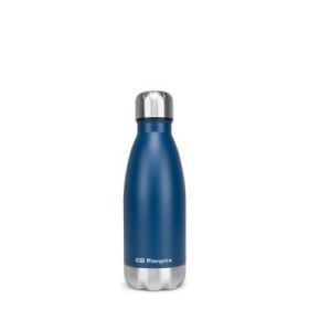 Orbegozo TRL 354 Botella Termo - Conserva Liquidos Frios y Calientes por Horas - Acero Inoxidable - Tapon Hermetico - Libre de BPA - 350ml de Capacidad
